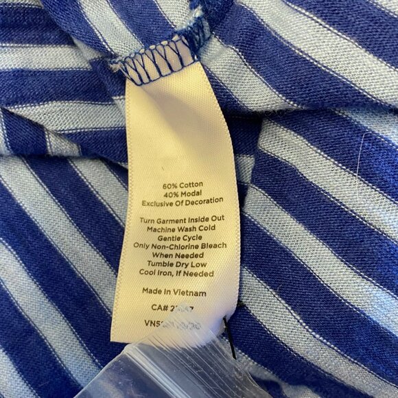 Talbot Striped Nautical Tee Size 1X - Picture 7 of 9